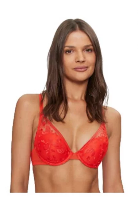 Сутиен C22CNR 55 PHILTER - огненочервен - 80E - 88% найлон - 12% еластан