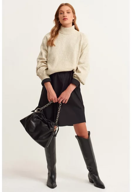 Свободна рокля тип риза