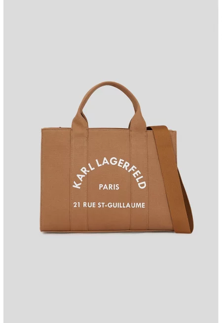 Текстилна чанта с контрастно лого