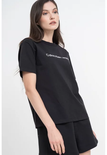 Тениска от памук с лого