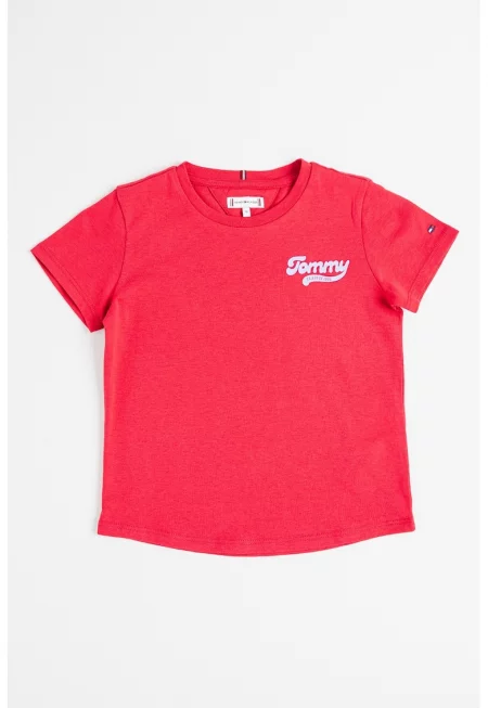 Тениска с памук с лого