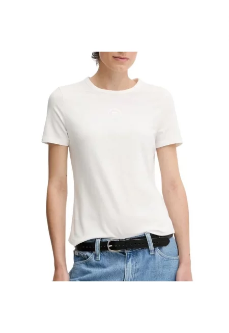 Тениска  STAMP LOGO SLIM C-NK SS TEE-WW0WW45809-YBL