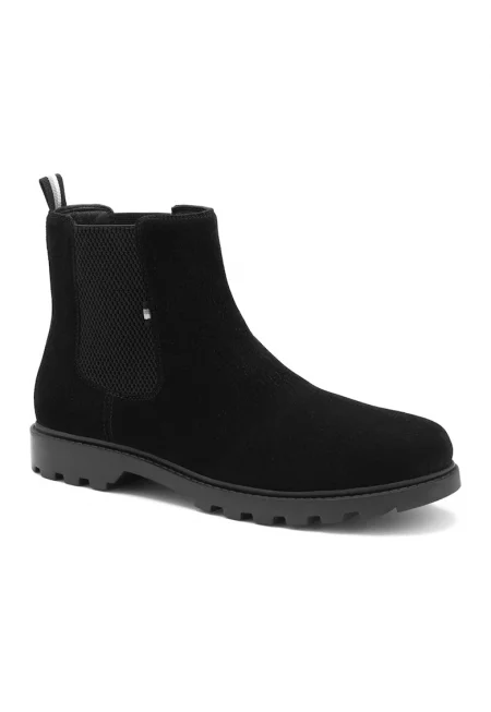 Велурени боти Chelsea - Черен
