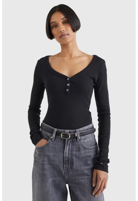 Вталена блуза с модал