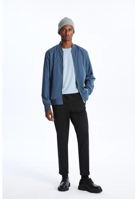 Яке бомбър с джобове встрани