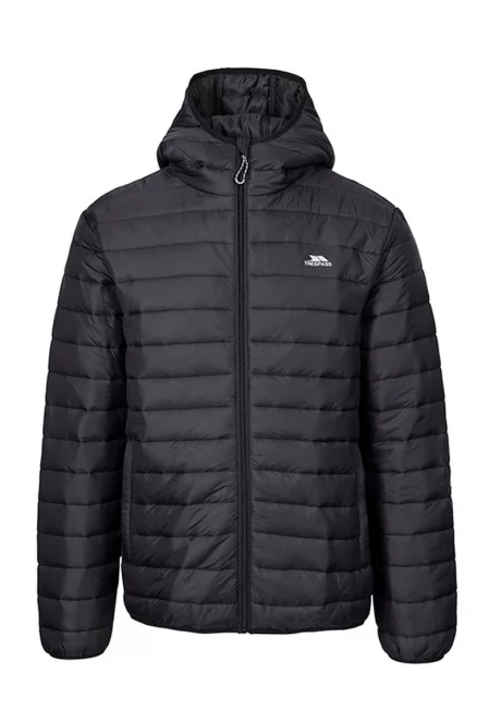 Яке Kelmarsh с качулка и цип - Черен