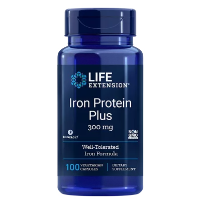 Желязодефицитна анемия - Iron Protein Plus, 300 mg x 100 V капсули