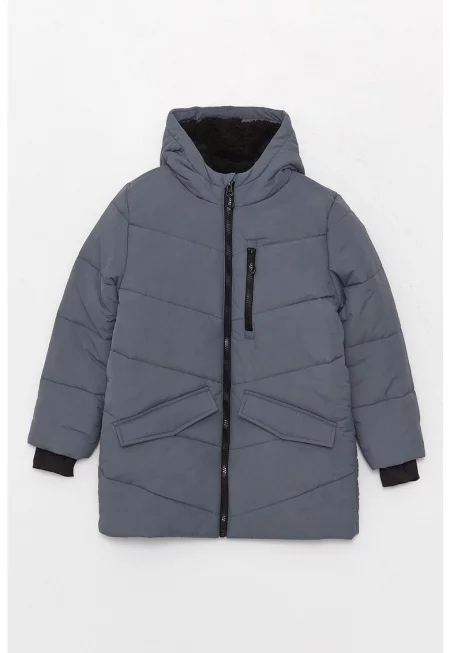 Зимно яке с качулка