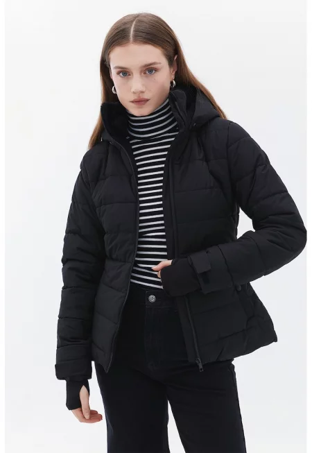 Зимно яке с качулка