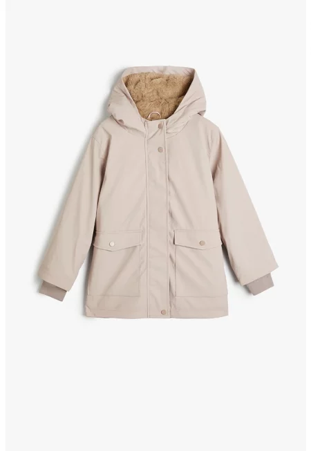 Зимно яке с плюшена подплата