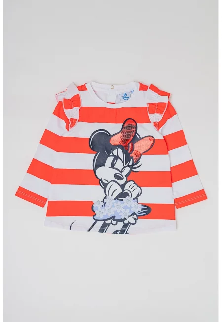 Блуза с щампа Minnie Mouse