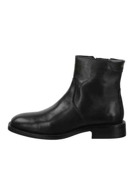 Боти с цип - Черен