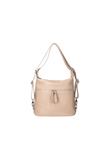 Convertible Leather Shoulder Bag