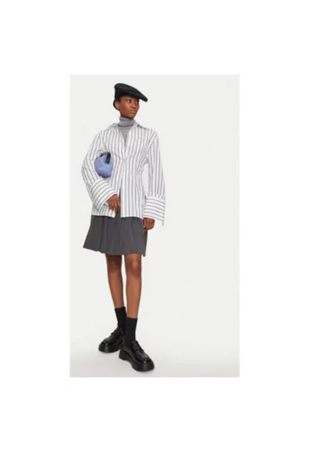 Дамска риза -  304749940 - Памук/Вискоза - Бяла - Бял