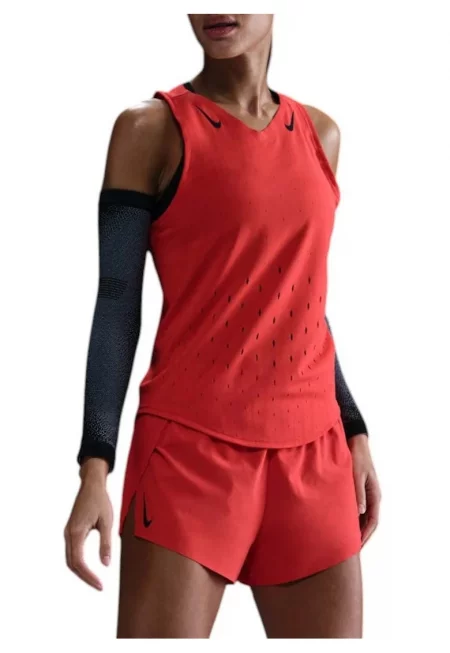 Дамска тениска за бягане  AeroSwift Dri-FIT ADV SS 2025 - Червен