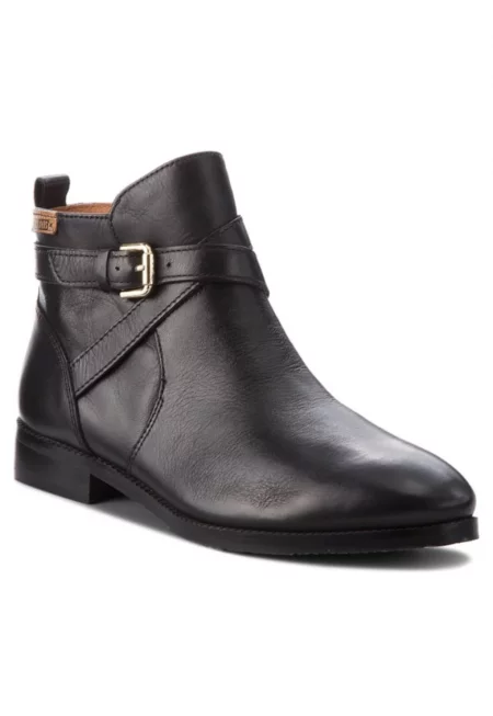 Дамски боти -  200470856 - Черни - Естествена кожа - Черен