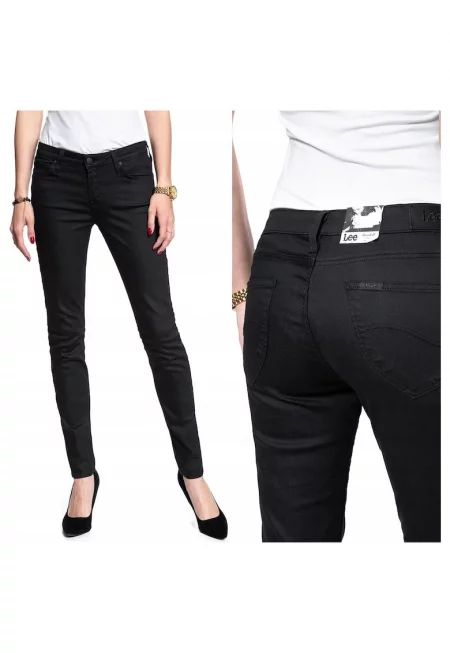 Дамски дънки -  Scarlett - 6155-43 - Памучни - Дълги - Petite - Дънкови - W25-L33 US - Черни