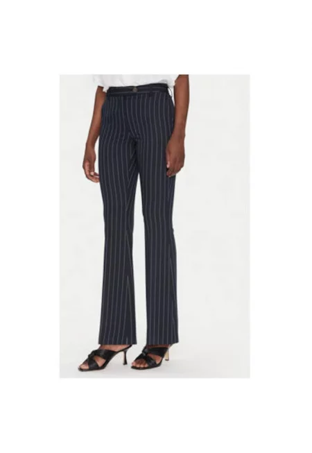 Дамски панталон  FR25SVA004W761D4 - Полиестер/Вискоза - Тъмносин