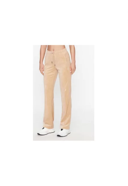 Дамски спортен панталон  JCAPW045483 - Полиестер/Еластан - Бежов - Бежов