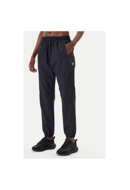 Дамски спортни панталони  127457 - синтетичен - черен - Черен