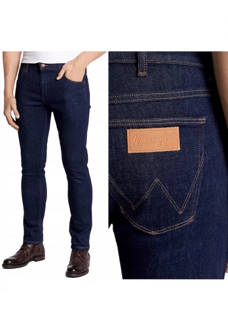 Дънки Wrangler  Slim сини