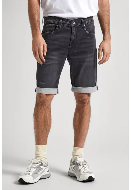 Дънкови бермуди с 5 джоба