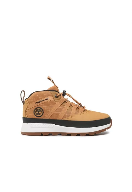 Детски ботуши -  301437 - Набук кожа/текстил - Кафяви