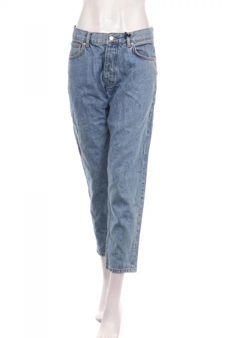 Дрехи Дънки с висока талия PULL&BEAR