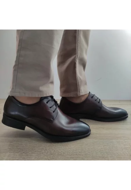 Елегантни мъжки обувки  23606 Maro Florantic - Кафяви - Кафяв