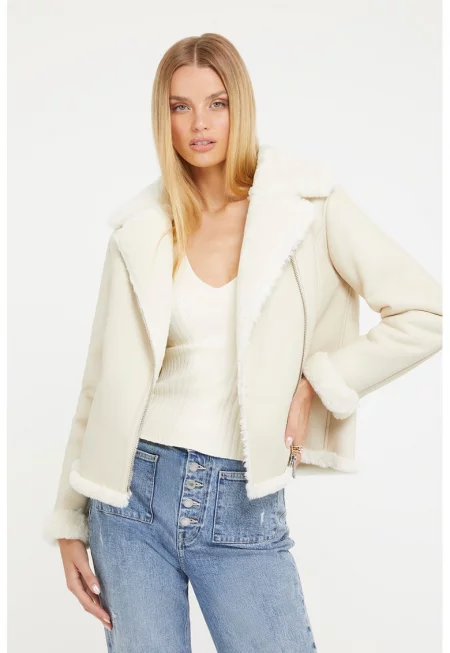 JEANS - Яке от еко кожа