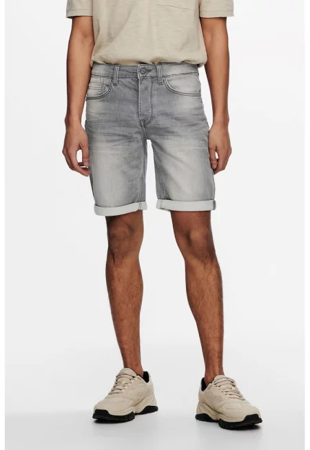 Къс панталон от деним