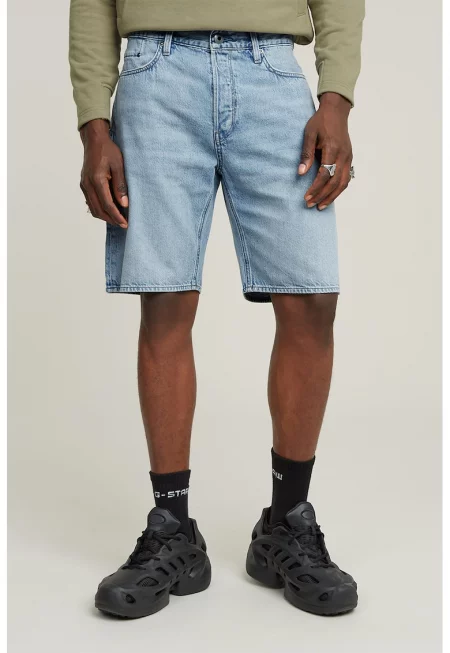 Къси дънки Dakota Denim Rise - Светлосин