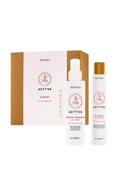 Комплект против косопад  Actyva P Factor - Шампоан 250 мл - Лосион 100 мл