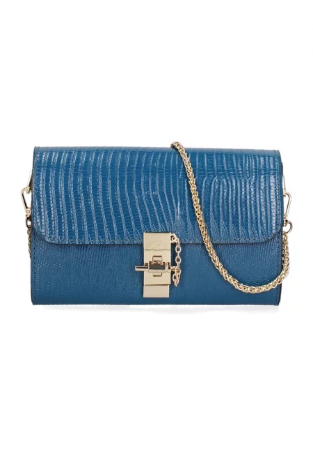 Кожена чанта през рамо