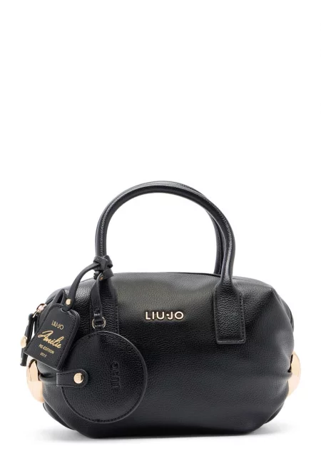 Малка чанта с лого - Черен