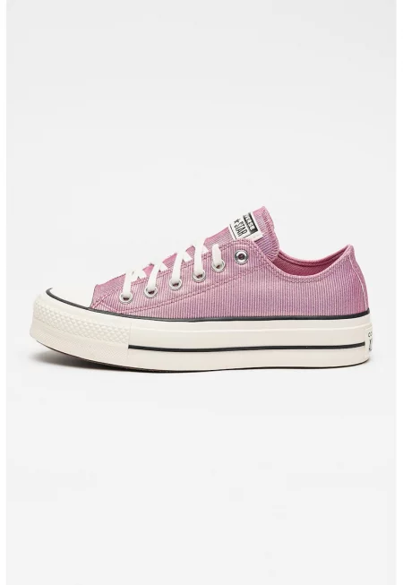 Маратонки Chuck Taylor All Star с равна платформа - Лилав