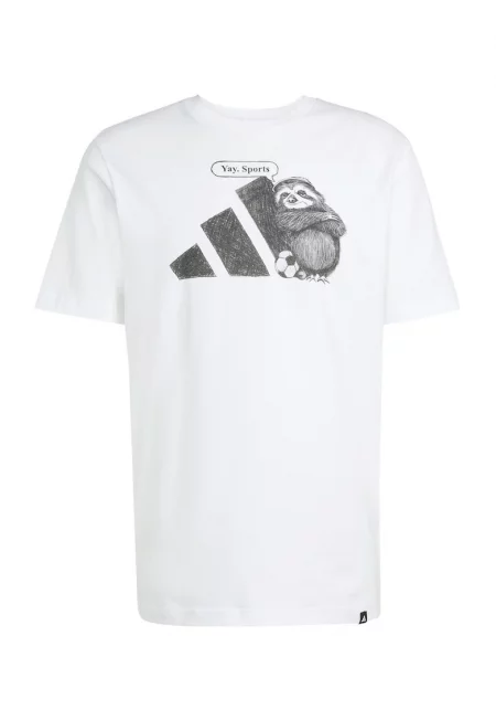 Мъжка тениска  M Spw Yay - размер JL9256 - бяла -