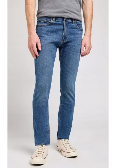 Мъжки дънки  Extreme Motion - памук/полиестер/еластан - втален модел - син