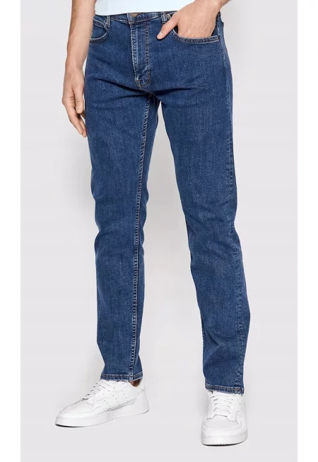 Мъжки дънки  RIDER - памук/еластан - син -