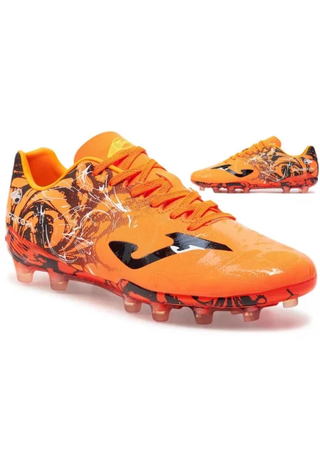 Мъжки футболни обувки -  Super Copa 2408 FG - синтетика/полиуретан - оранжеви