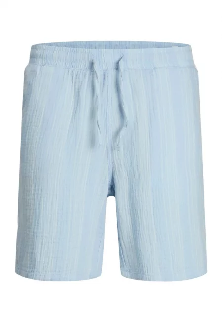 Мъжки къси панталони Jack Jones - 12274758 - памук - светлосин