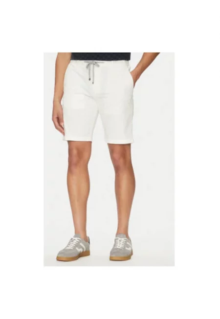 Мъжки къси панталони  памук - бежово - Бежов