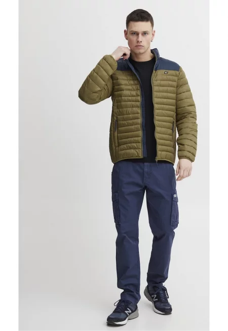 Мъжко яке - Бленд - 301509776 - Найлон - Каки - Каки