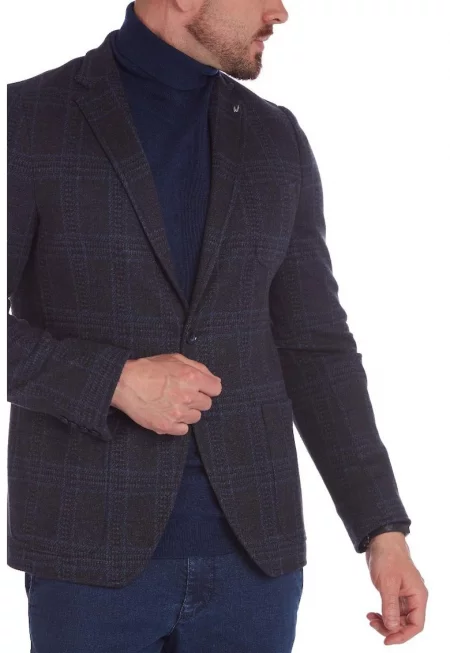 Мъжко яке -  Jack-Jersey 6754 - Син