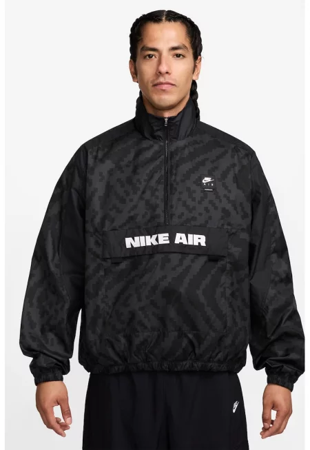 Олекотено свободно яке - Бял/Черен/Избеляло черно