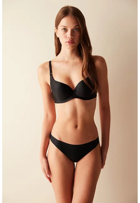 ПОдплатен сутиен Sensation с регулируеми презрамки - Черен