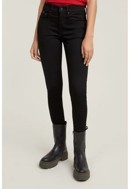 Прилепнали дънки 3301 - Черен