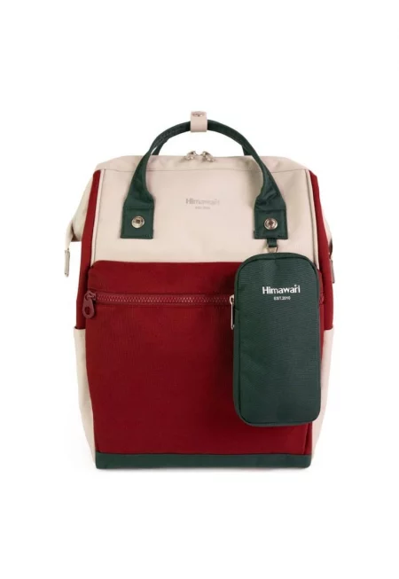 Раница  No. 60 Task M - 15л - водоустойчива - 28x40см - бежов - бордо