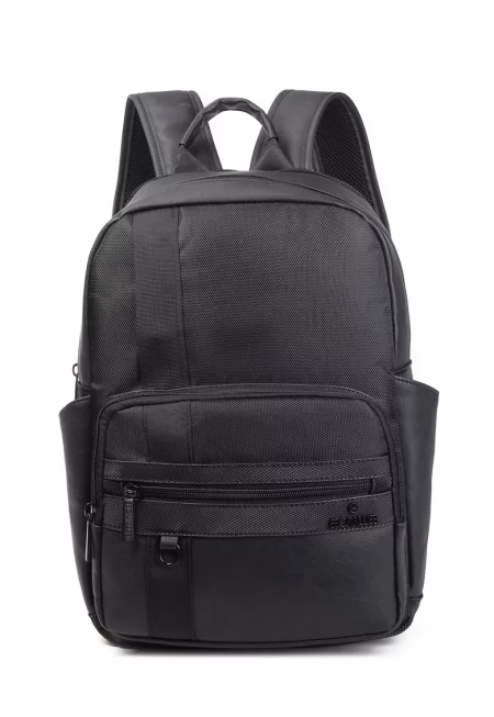 Раница с цип - Черен