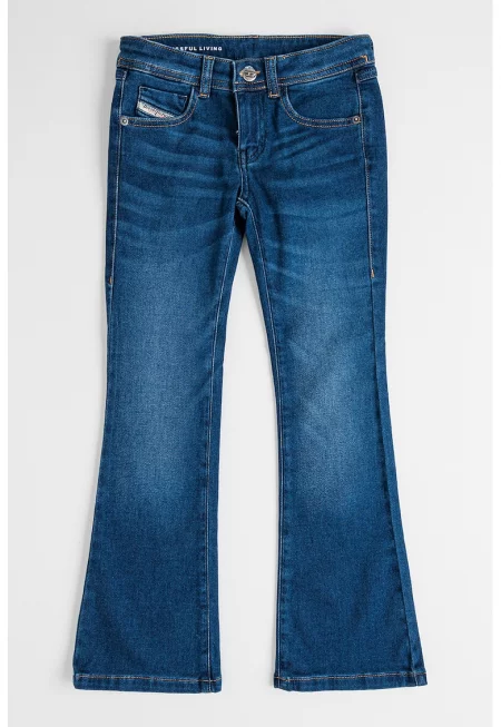 Разкроени дънки Arry - Тъмносин